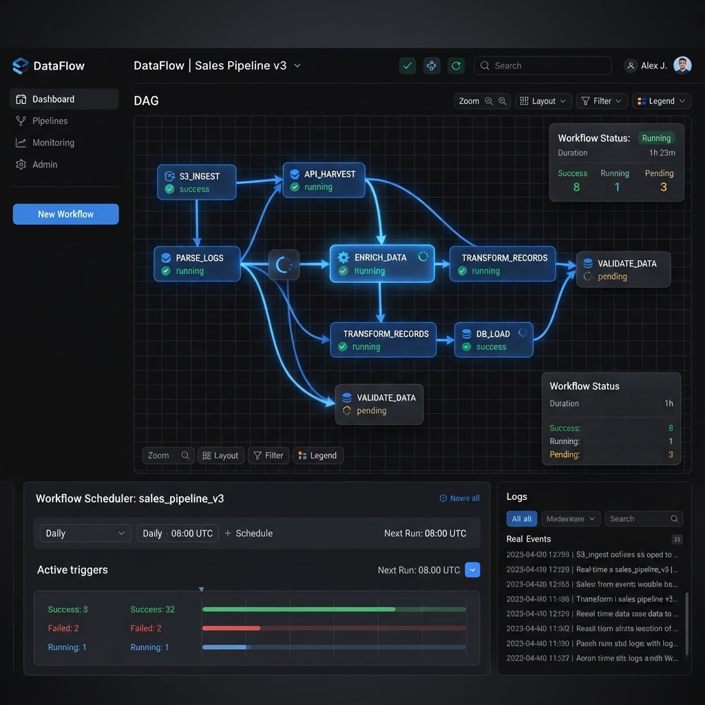 ETL Orchestration Engine preview