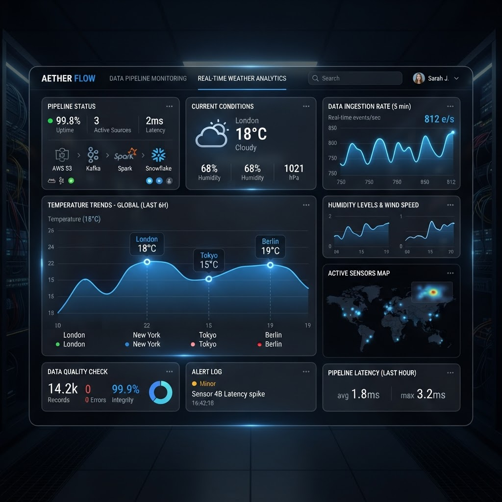 Live Weather Pipeline preview